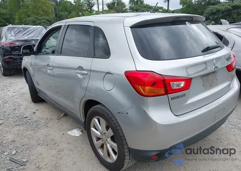 2014 Mitsubishi Outlander Sport Es from USA, damaged, VIN 4A4AP3AU4EE016093